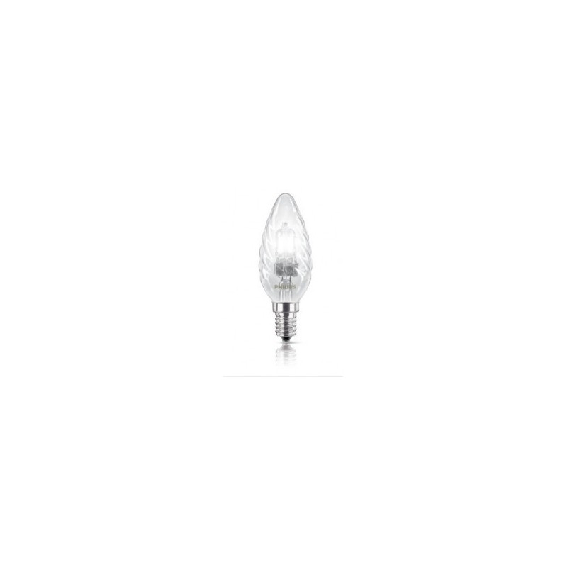 Philips halogène EcoClassic 30 E14 18W BW35 torsadée claire