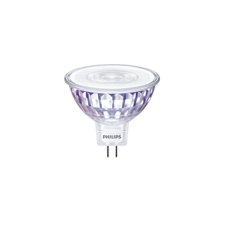 Ampoule LEDspot Philips MR16 5W Substitut 35w 345 Lumens Blanc Chaud