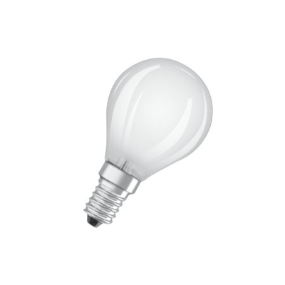 Ampoule LED Boule 3W - Culot E14 - Blanc chaud - Opaque
