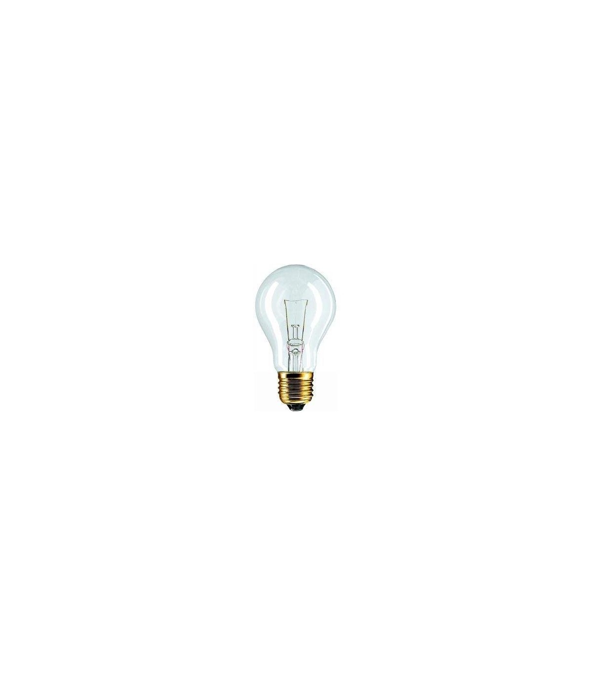 Ampoules à incandescence, verre clair ou dépolie de 15W à 300W E14