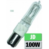 Lampe halogene JD  100w claire culot Ba15d