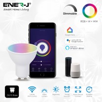 Ampoule connectée Wifi spotlight LED 5W équivalent 50W GU10