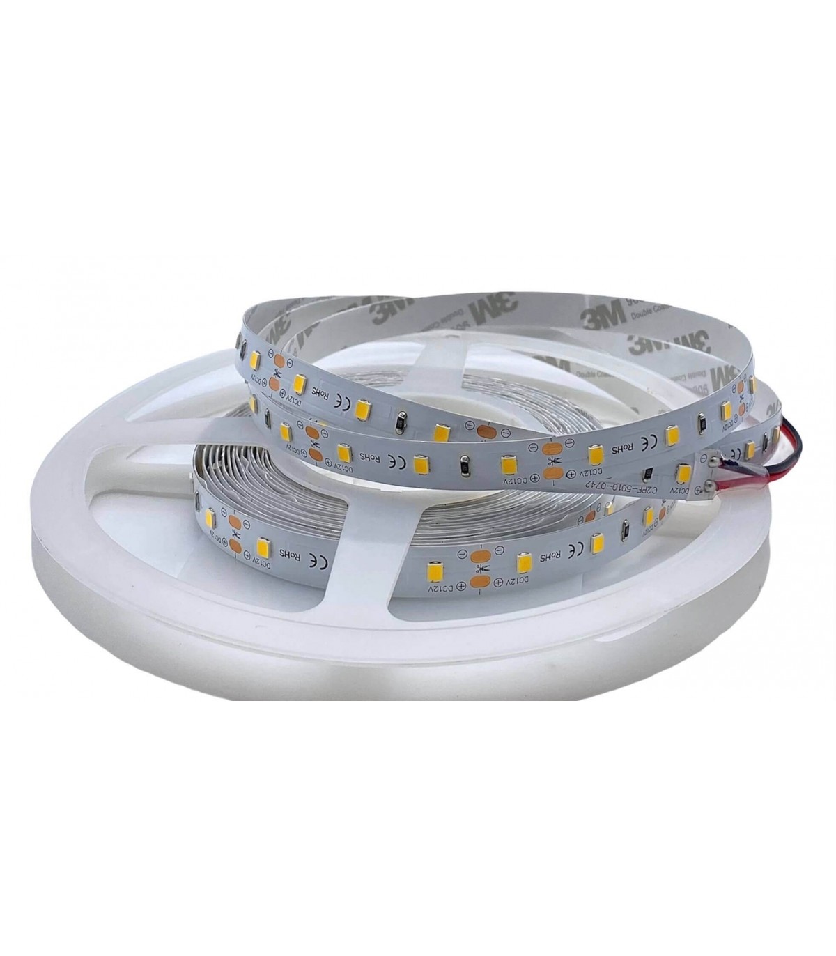 Ruban LED 5m flexible 9.6W/m étanche IP65 Lumière blanche