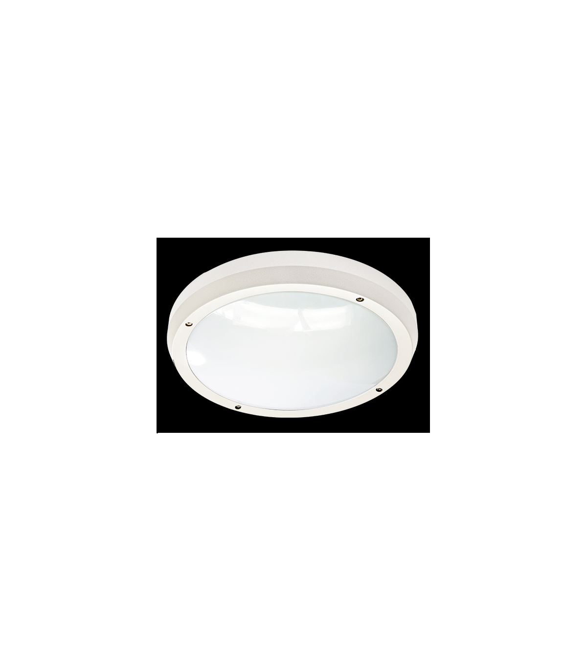 Hublot Deimos LED 12W - Avec détecteur - Blanc