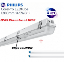 Boitier Etanche LED Intégrées Traversant 36W 4000K IP65 1200mm 