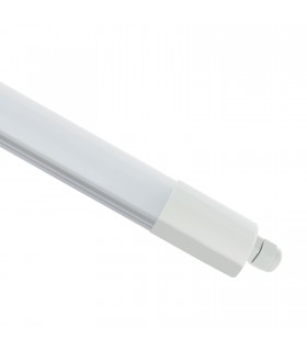 Réglette néon double tube T8 60CM LED 18W blanc froid