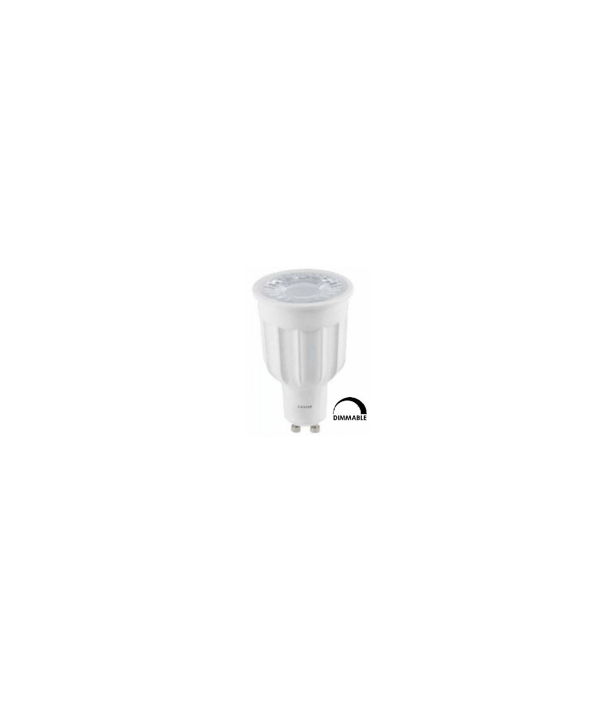 Spot LED GU10 7W 60° (45W) Ø50mm - Blanc chaud 3000K