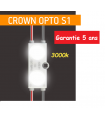 CROWN OPTO S1 Chaîne de 50modules 0.75w/module 3000K Blanc chaud 12V IP66 160°