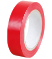 Ruban adhésif PVC isolant rouge 15mm X 10m