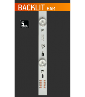 BALTLED BAKLIT BAR  10W 24V blanc 6500K 1273LUMEN 170° IP20 960mm